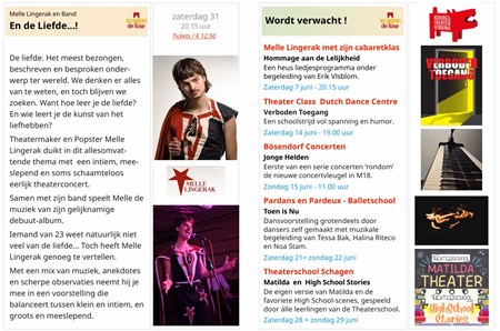 Verwacht in het theater